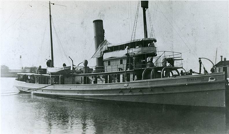 photo of Conestoga as a navy fleet tug