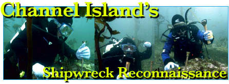 Channel Islands Shipwreck Reconnaissance Header