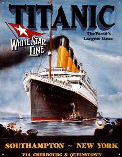 titanic poster