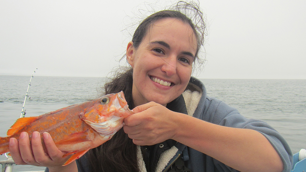 avila holding a rockfish