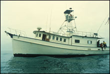 Pisces II, one of the vessels Cordell Expeditions used to get to Cordell Bank Credit: Cordell Expeditions