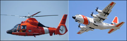 Sanctuary staff conduct overflights with USCG to monitor whale presence in the sanctuaries.