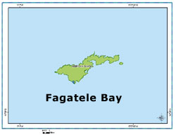 fagatele bay map