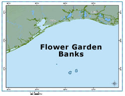 flower garden banks map