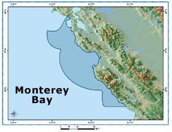 monterey bay map