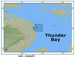 thunder bay map