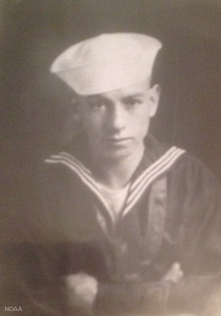 Edward Bernard Goodin, from Bethlehem, Pennsylvania, enlisted in the Navy in 1920