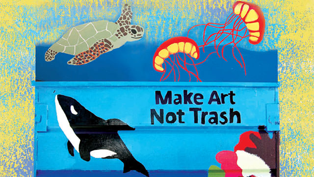 screenshot of zero waste week poster from watsonville high school