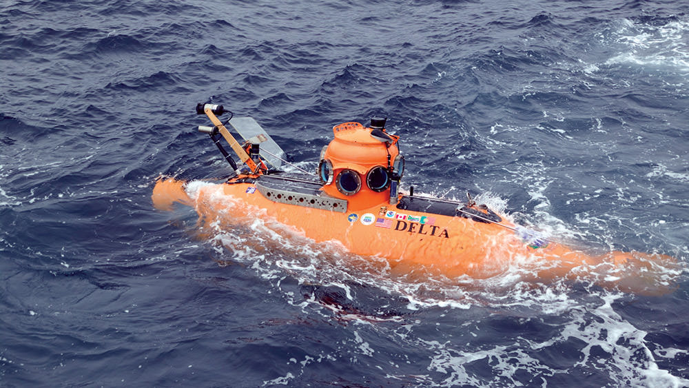 photo of delta submarine