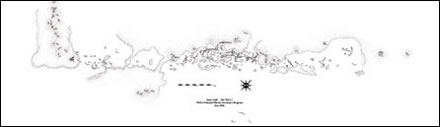 The site plan of MA-12 at Kure Atoll.
