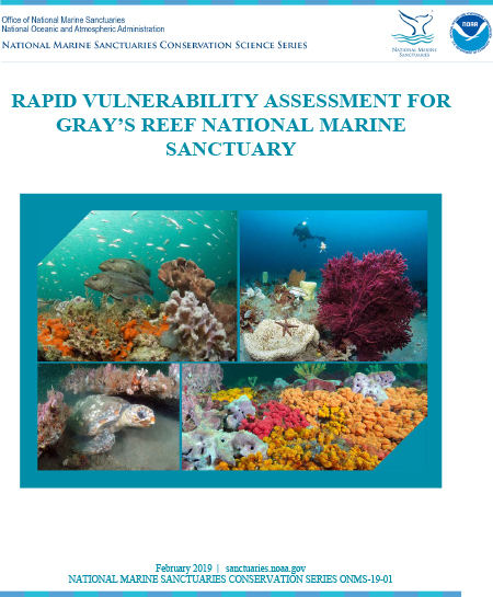 rapid vulnerability assessment for gray's reef national marine sanctuary report cover