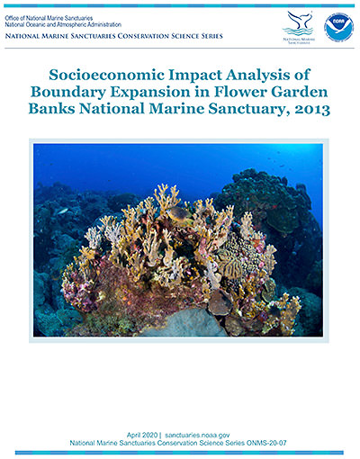 Socioeconomic Impact Analysis of Boundary Expansion in Flower Garden Banks National Marine Sanctuary, 2013 Cover