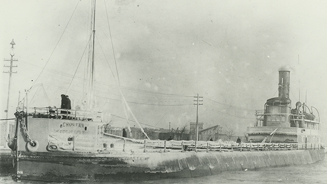historical image of the steamer choctaw