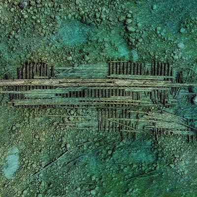 photomosaic of portland shipwreck