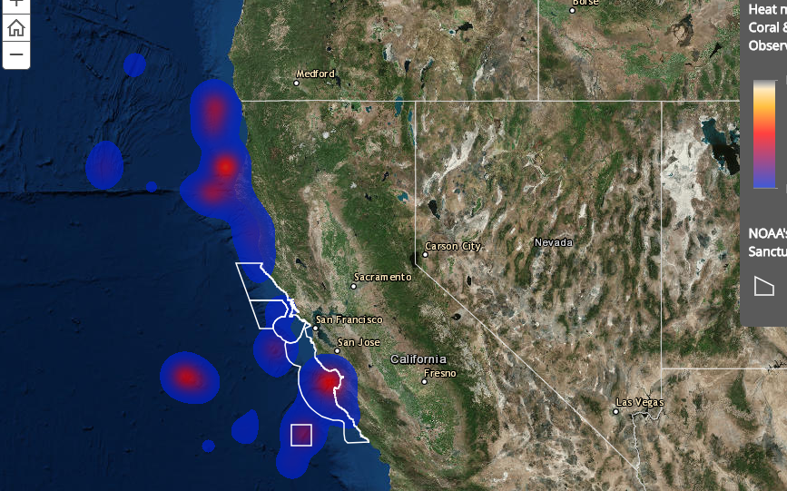 map of california coastl