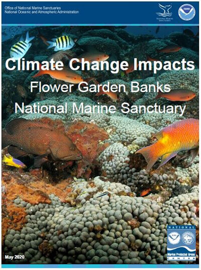 Cover of Flower Garden Banks National Marine Sanctuary Climate Change Impacts Profile cover