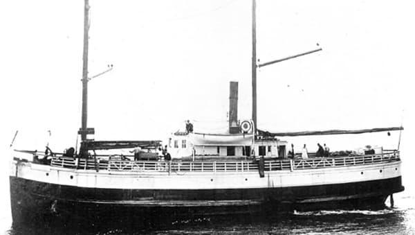 steam schooner archival image