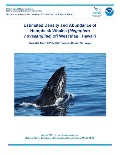 Estimated Density and Abundance of Humpback Whales (Megaptera novaeangliae) off West Maui, Hawai‘i report cover
