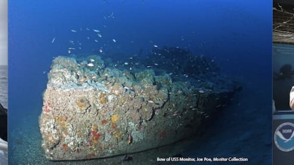 Shipwreck bottom of the ocean