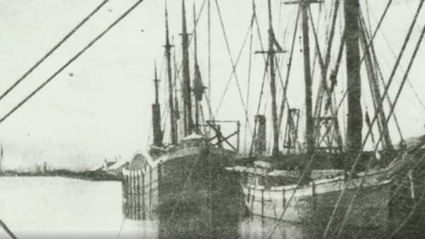 Wreck of the ship James Davidson