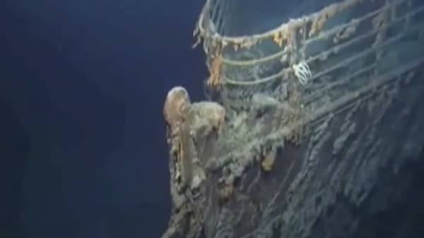 Front of a shipwreck