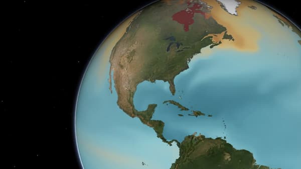 Animated image of Earth