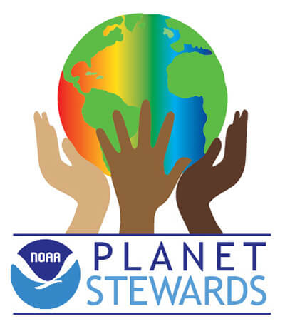 NOAA planet stewards logo