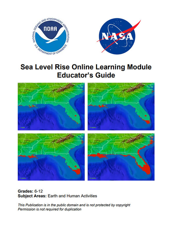 sea level rise report cover