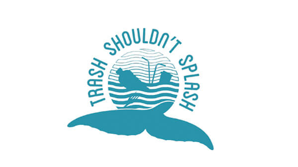 trash shouldn't splash logo