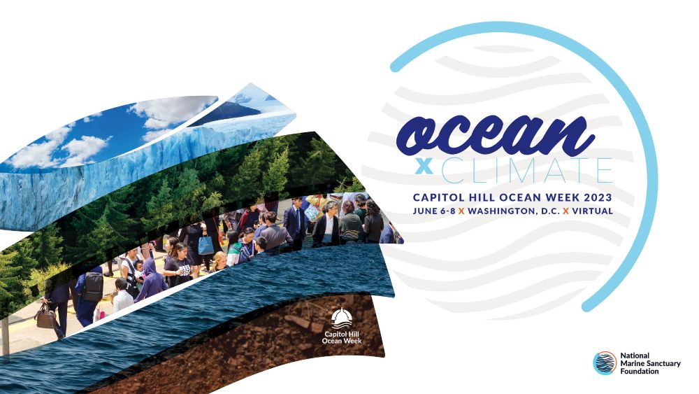 CHOW 2023 promotional banner for CHOW The Climate–Ocean Connection