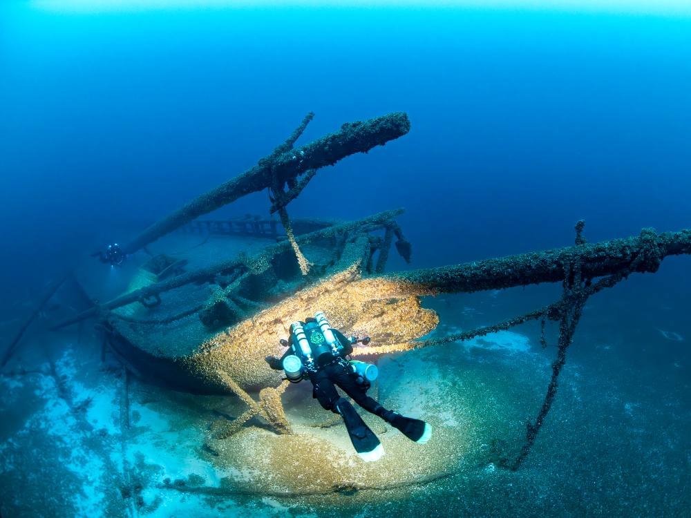 Wreck of the schooner Galinipper