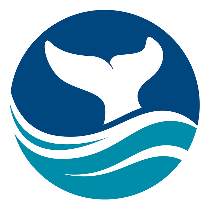 office of national marine sanctuary whale tail logo