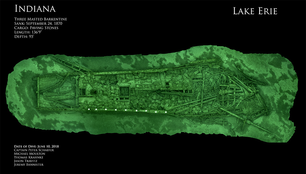 photogrammetry of the indiana shipwreck