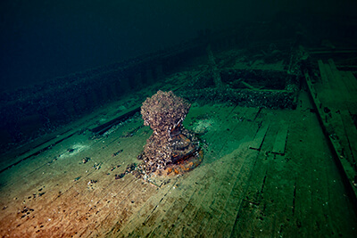 The wreck of the St.Peter