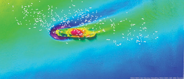 detailed 3D imaging of the W.E button shipwreck