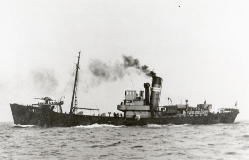 historical photo of a ship
