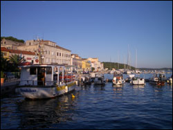 small boats in croatia