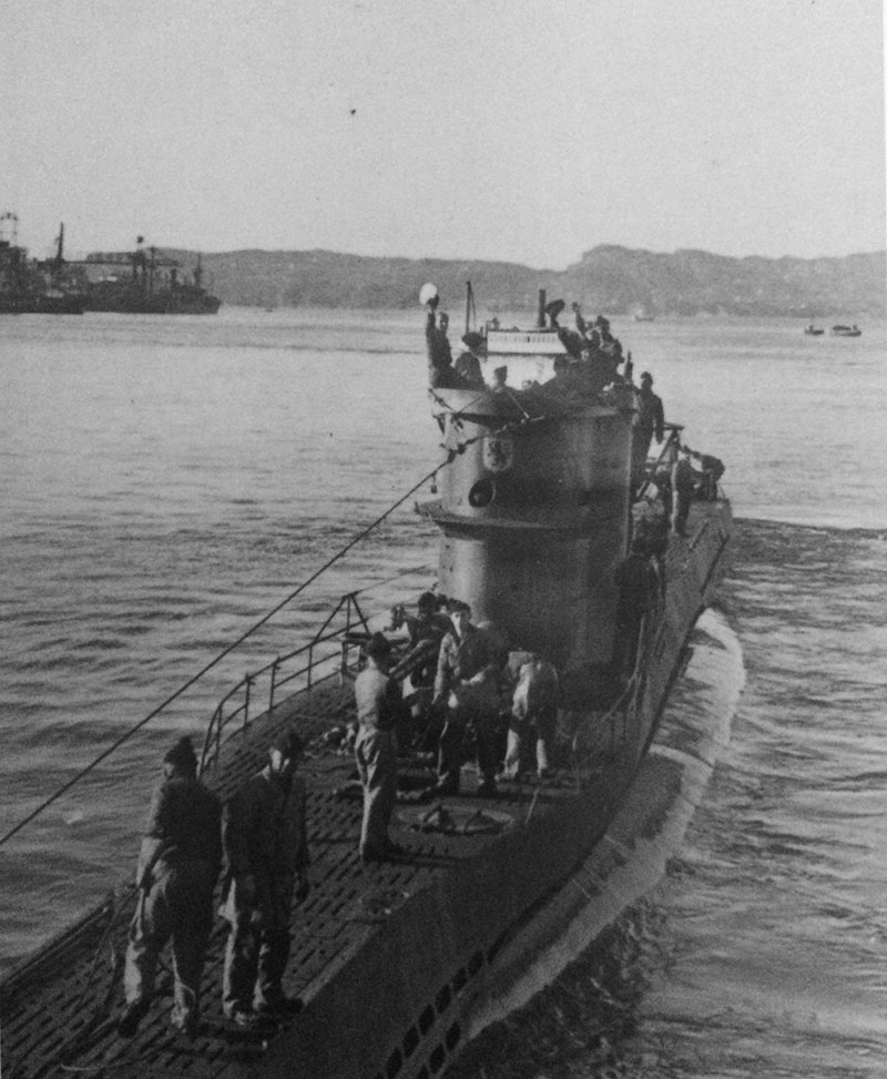 photo of the ship u-576