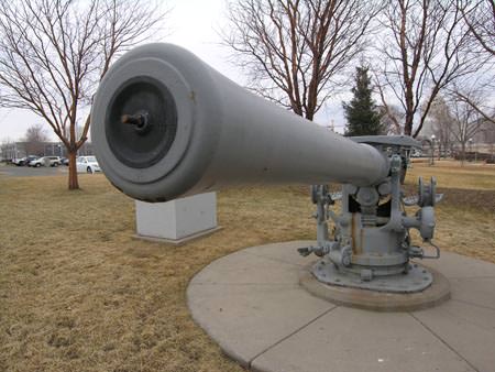 uss ward gun on the grounds of the Minnesota State Capitol