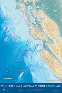 Monterey Bay map