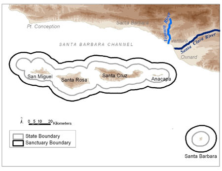 map of boundary of sanctuary