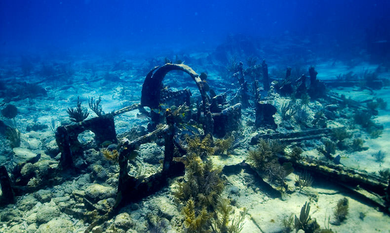Photo of the city of washington underwater shipwreck