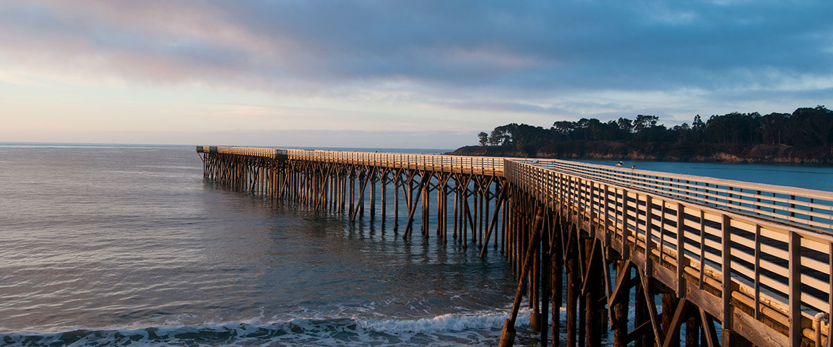 photo of a pier