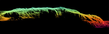 CodaOctopus 3-D Echoscope sonar profile view of the SS City of Rio De Janeiro