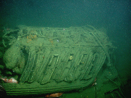 uss macon engine submerged