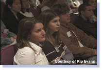 students in audience