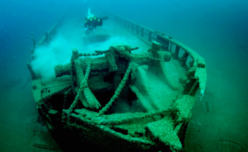 photo of the shipwreck Home